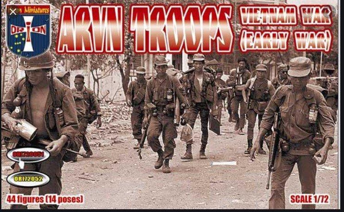 Orion | 051 | ARVN troops vietnam war Early | 1:72